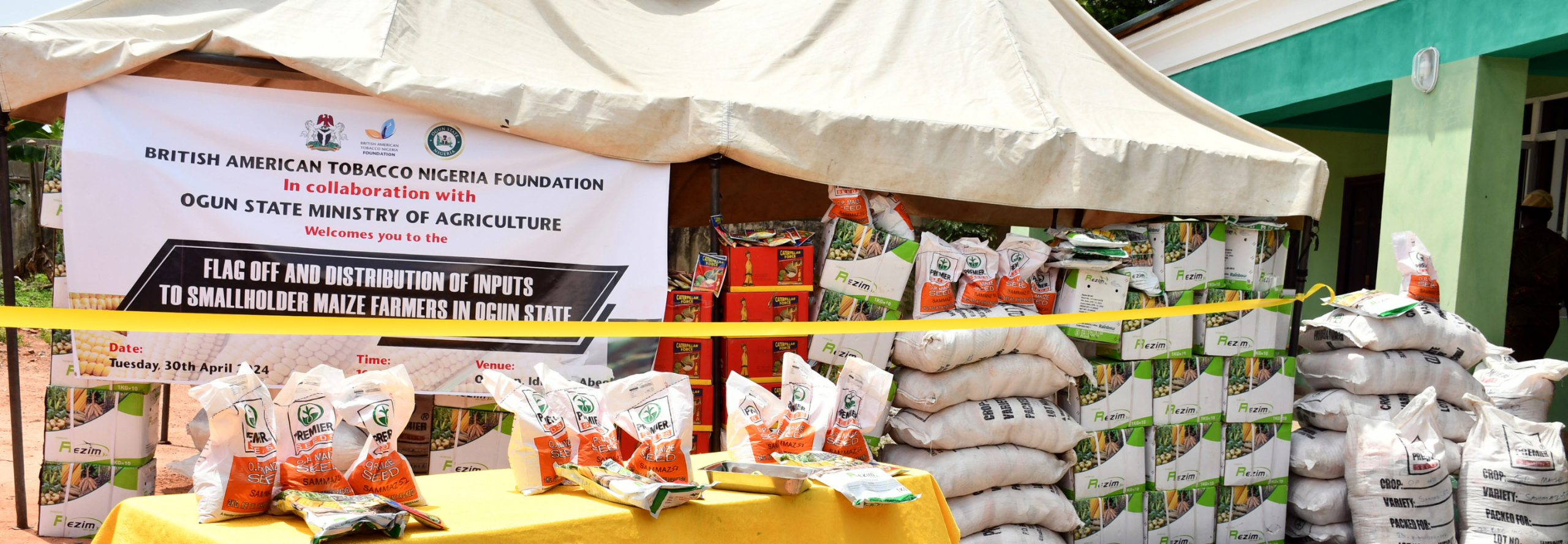 Maize distribution